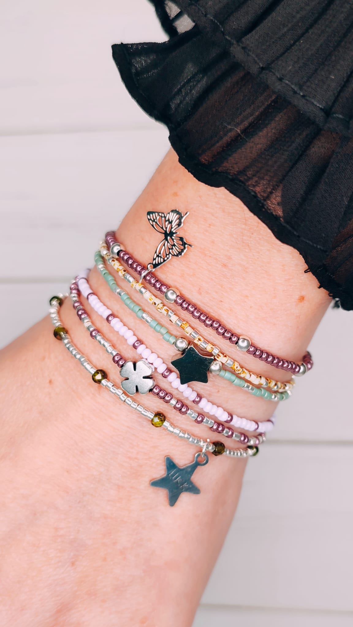 Pulsera Tres Vueltas Estrella