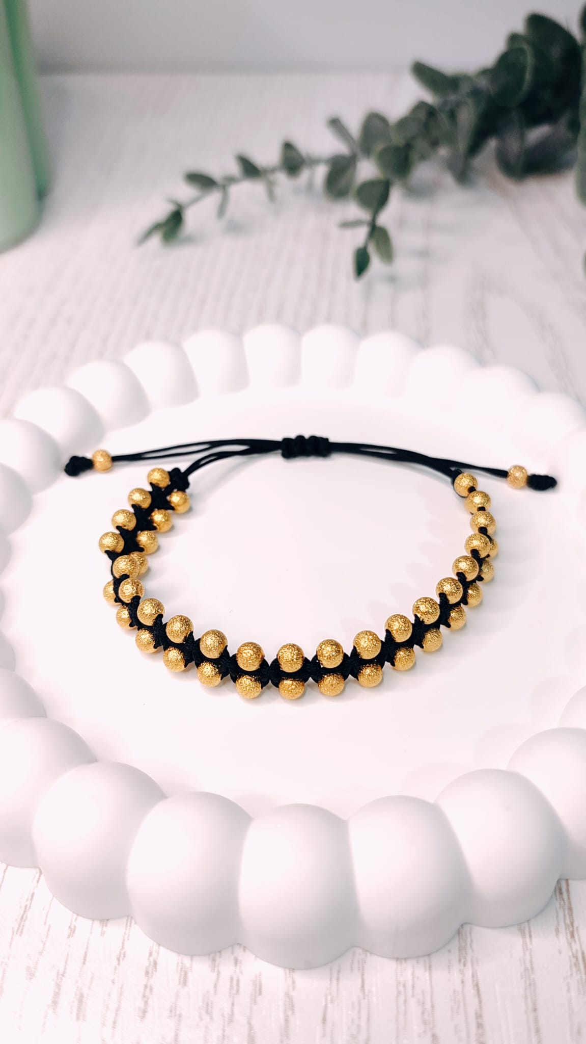 Pulsera hilo Azabache Doble