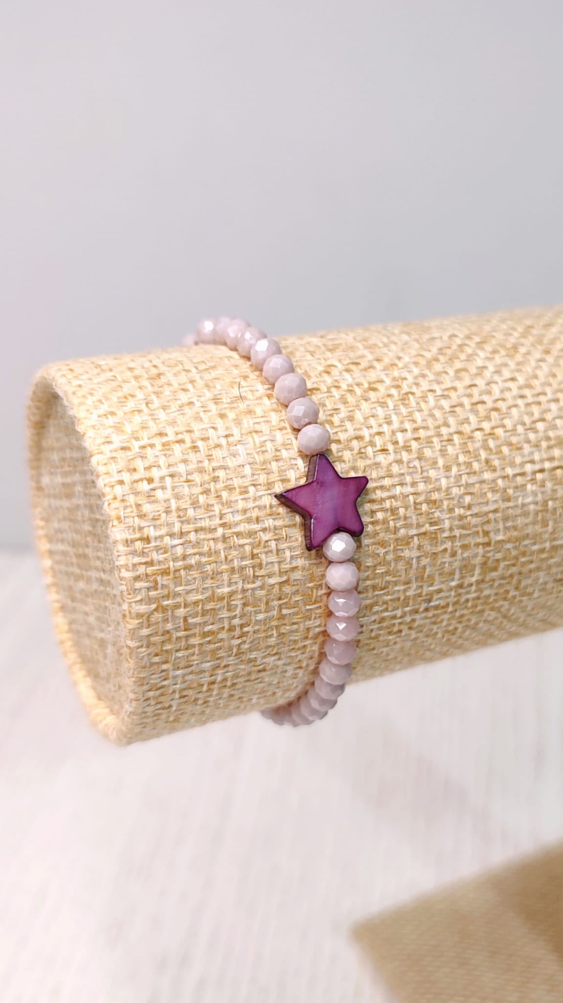 Pulsera Estrella Malva