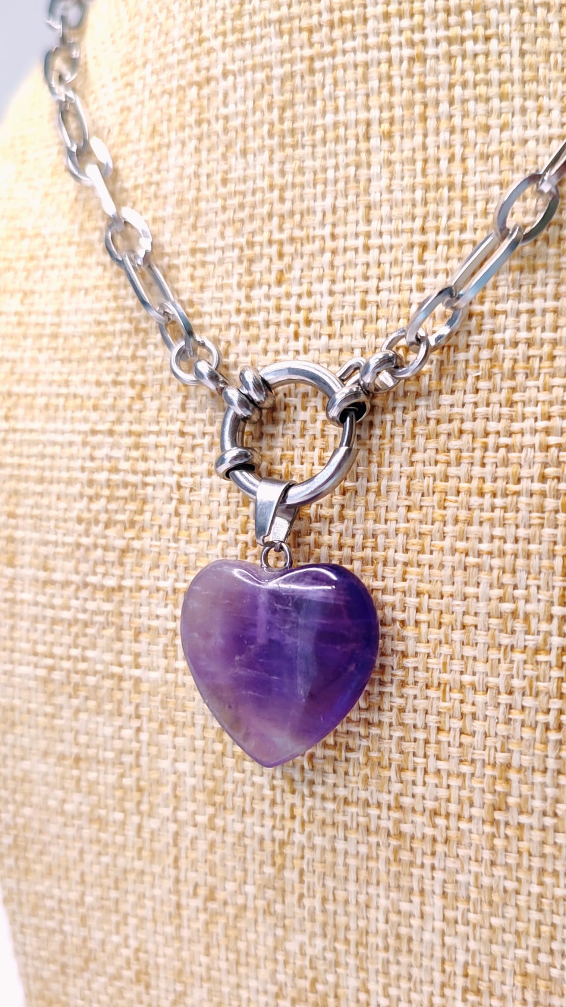 Collar Acero Purple