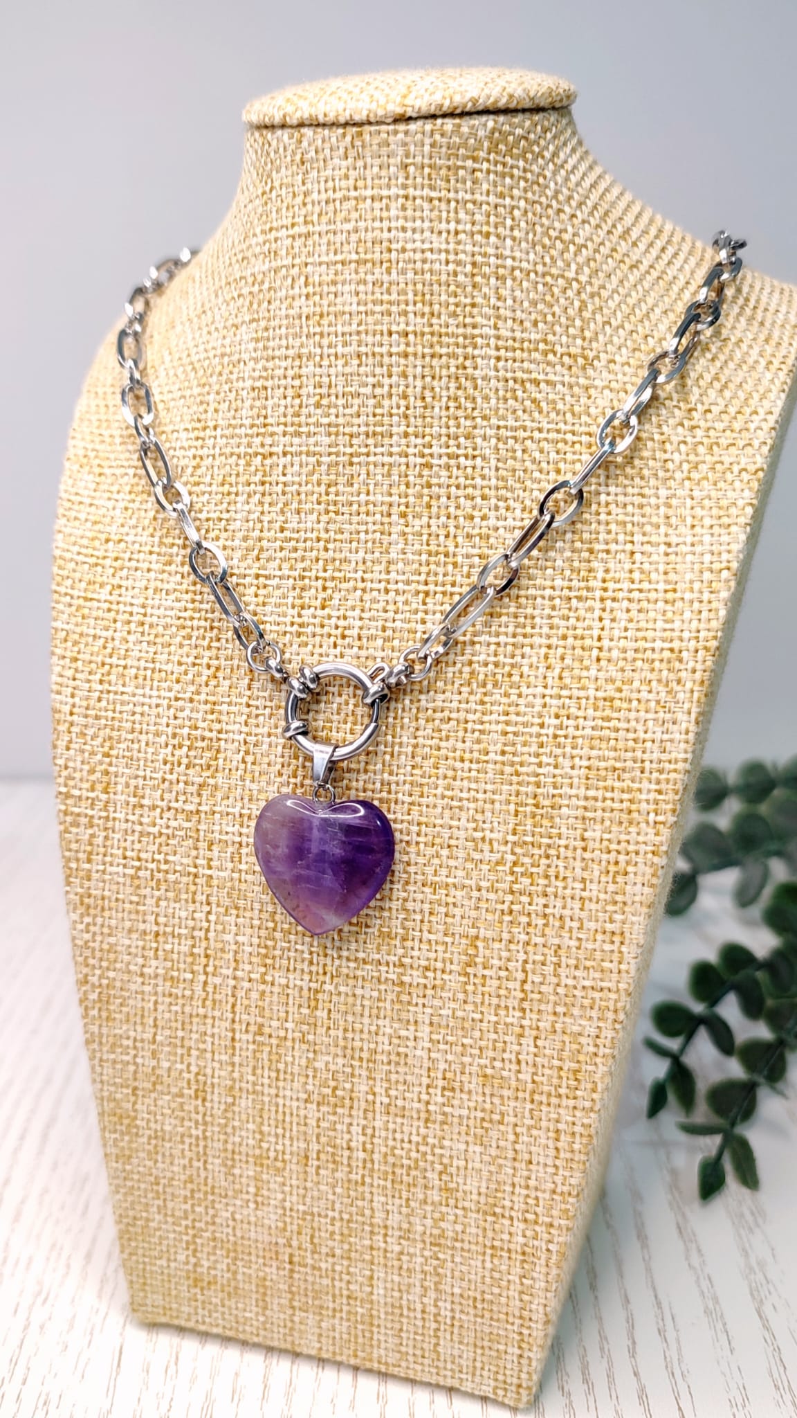 Collar Acero Purple