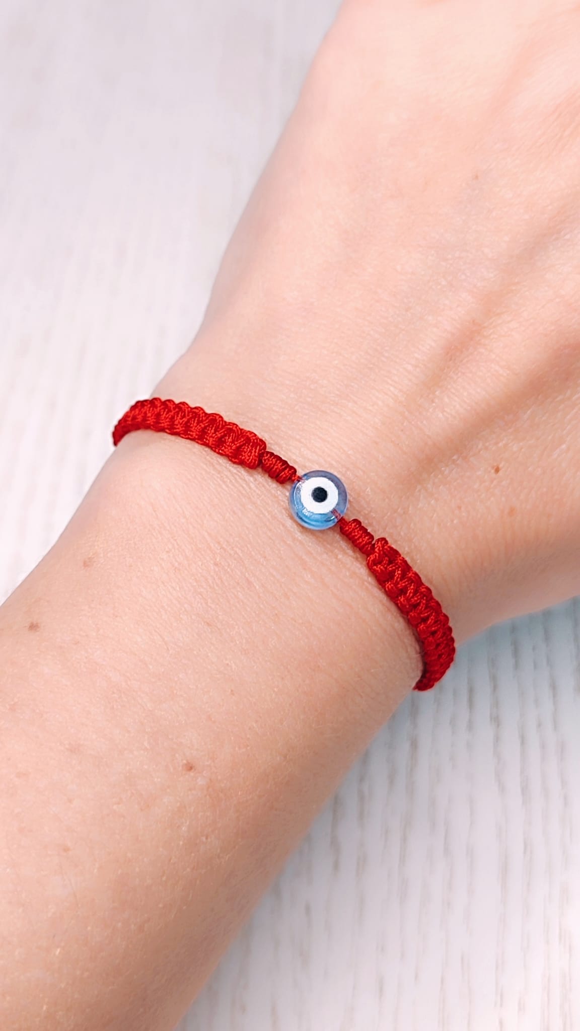 Pulsera hilo Plana Red