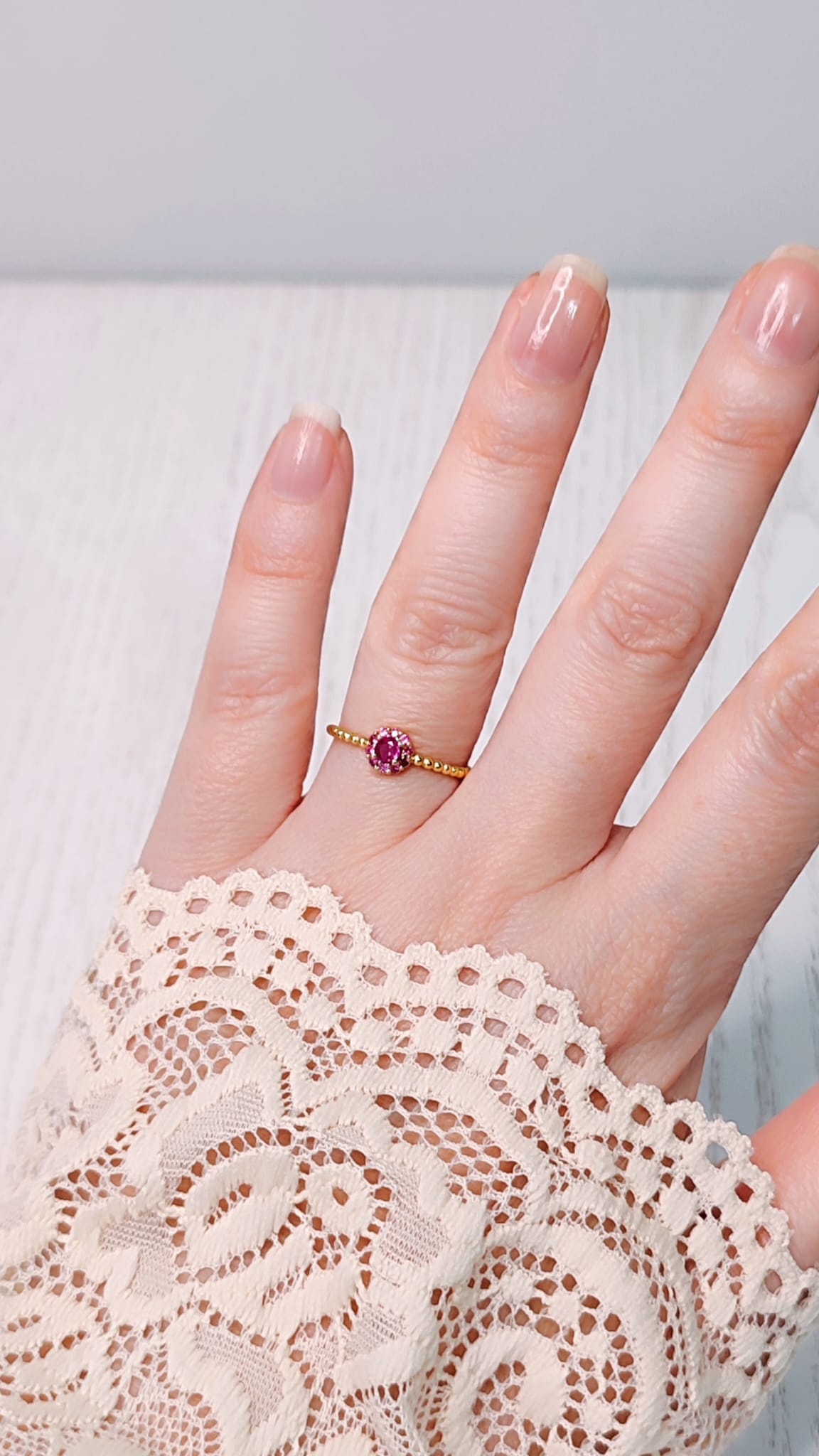 Anillo Fresa