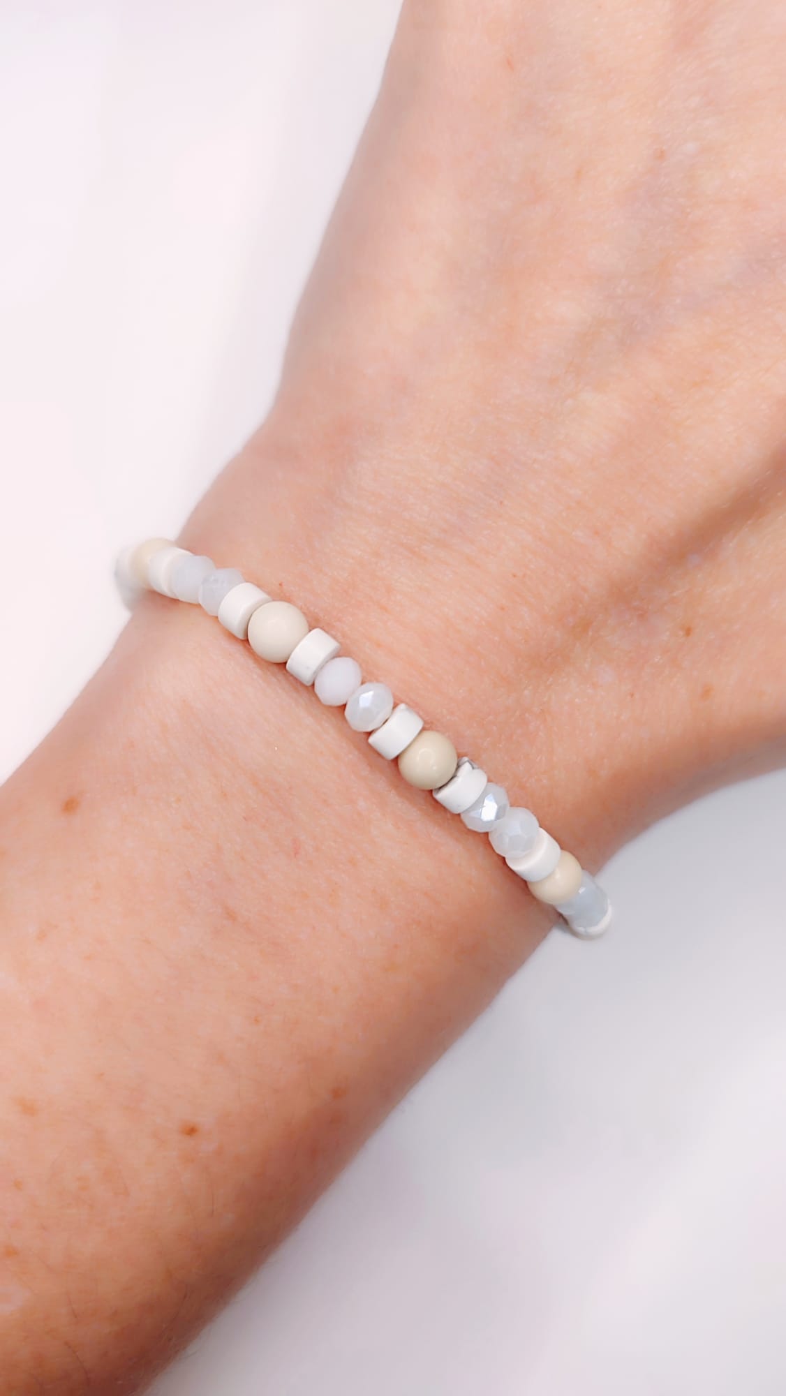 Pulsera Arena Blanca