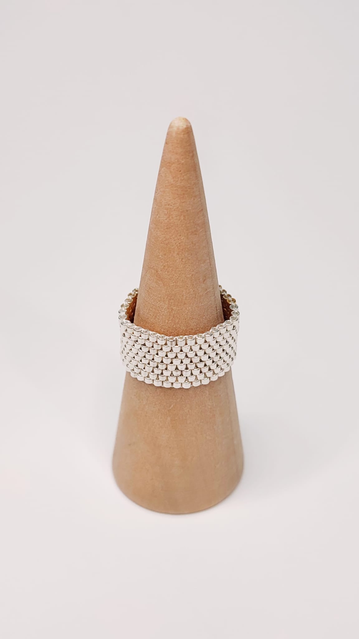 Anillo Miyuki Oro y Plata