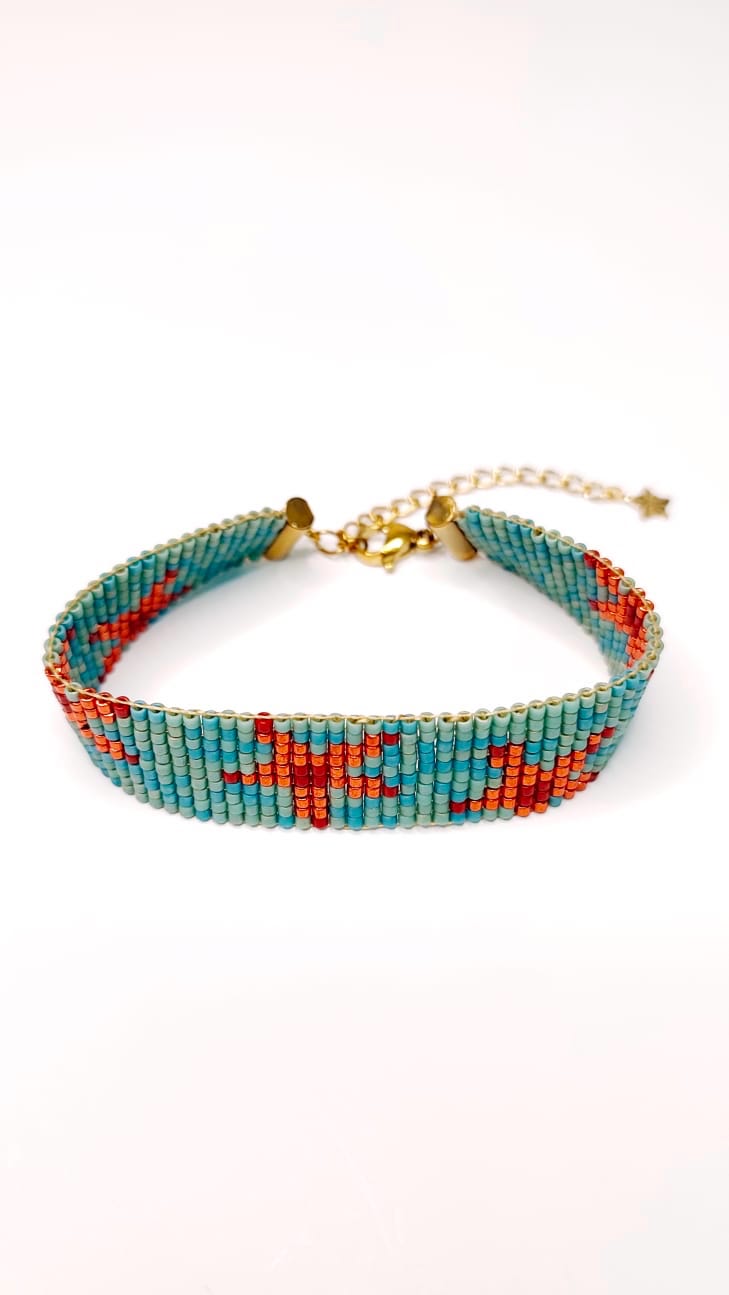 Pulsera Estrella de Mar Turquesa